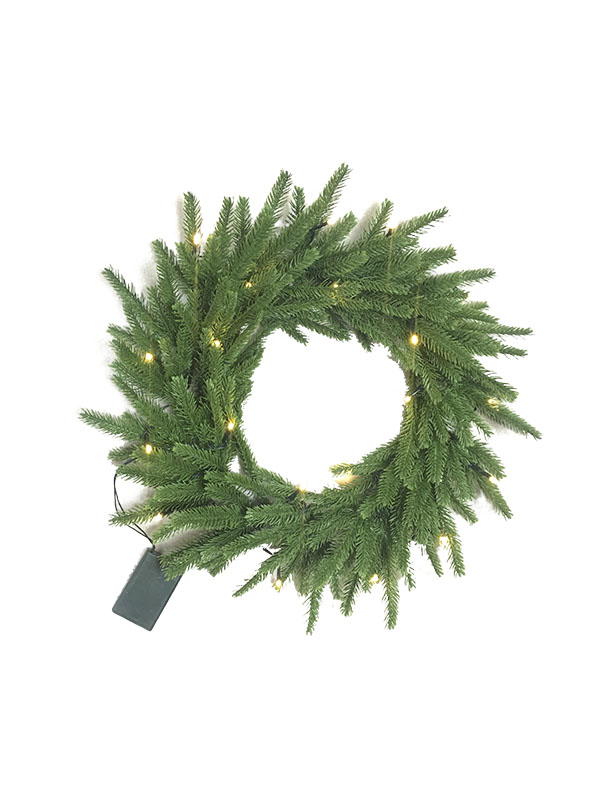 PE সিরিজ-45CM ক্রিসমাস পুষ্পস্তবক